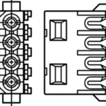 770156-5 TE-CONNECTIVITY Connector IDC PLUG 4POS 94V-2 16AWG Parts Distributor 770156-5 TE-CONNECTIVITY Connector IDC PLUG 4POS 94V-2 16AWG