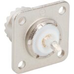 Amphenol 83-798 Panel Mount UHF / RF Connector Silver Plated SO-239A 300 MHz Parts Distributor Amphenol 83-798 Panel Mount UHF / RF Connector Silver Plated SO-239A 300 MHz