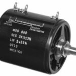 Vishay Spectrol 860-11202 Trimmer Resistor 2KOHM, 1%, 8W Parts Distributor Vishay Spectrol 860-11202 Trimmer Resistor 2KOHM