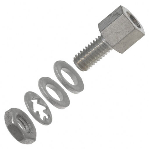 863001017TLF FCI  Jackscrew Socket 4-40 Socket, M3 Screw