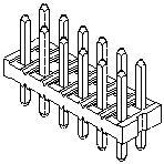 MOLEX 87089-2416 HEADER STRIP MALE,2X12MM Parts Distributor MOLEX 87089-2416 HEADER STRIP MALE