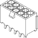 Molex 87427-2043 Wire-To-Board Connector, Header, 20P, 4.2 mm, Tin Plated Parts Distributor Molex 87427-2043 Wire-To-Board Connector