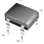 DF04M-E3/45 Vishay Bridge Rectifier Single 400V 1A DFM4 Parts Distributor DF04M-E3/45 Vishay
