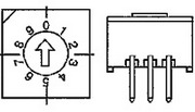 TYCO 9-1437584-9 Switch DIP 10P 10 Flush Slide 20V Parts Distributor TYCO 9-1437584-9 Switch DIP 10P 10 Flush Slide 20V - Image 2