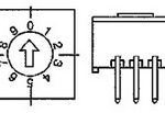 TYCO 9-1437584-9 Switch DIP 10P 10 Flush Slide 20V