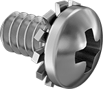 90402A104 Steel Pan Head Screw with Lock Washer Parts Distributor 90402A104 Steel Pan Head Screw with Lock Washer