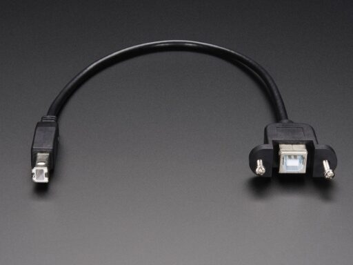 907 Adafruit Panel Mount USB Cable