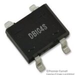 DB104S – Bridge Rectifier Diode, Single, 400 V, 1 A, SMD, 1.1 V, 4 Pins Parts Distributor DB104S Electronic Components