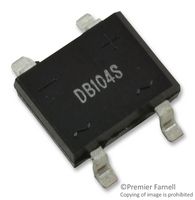 DB104S – Bridge Rectifier Diode, Single, 400 V, 1 A, SMD, 1.1 V, 4 Pins Parts Distributor DB104S Electronic Components