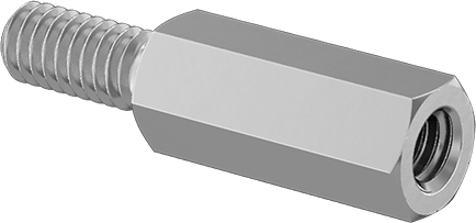 91075A453 Steel Hex Standoff 5/8″ Long Parts Distributor 91075A453 Steel Hex Standoff 5/8" Long