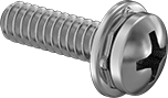 91241A539 Stainless Steel Pan Head Screws with Washer Parts Distributor 91241A539 Stainless Steel Pan Head Screws with Washer