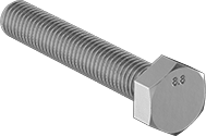 91280A546 Steel Hex Head Screw Parts Distributor 91280A546 Steel Hex Head Screw