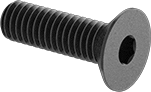 91294A193 Black-Oxide Alloy Steel Hex Drive Flat Head Screw Parts Distributor 91294A193 Black-Oxide Alloy Steel Hex Drive Flat Head Screw
