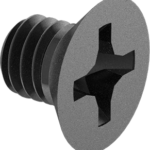 91698A423 Steel Phillips Flat Head Screws 5 mm Long