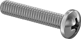 91735A198 Steel Pan Head Phillips Screw, 7/8″ Long Parts Distributor 91735A198 Steel Pan Head Phillips Screw