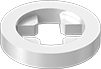 91755A200 Nylon Self-Retaining Washer Parts Distributor 91755A200 Nylon Self-Retaining Washer
