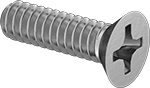 91771A148 Steel Phillips Flat Head Screw Passivated Parts Distributor 91771A148 Steel Phillips Flat Head Screw Passivated - Image 2