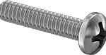 91770A146 Steel 3/8" Long Phillips Screw