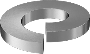 92146A029 Steel Split Lock Washer