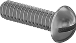 92453A148 Round Head Slotted Screw Parts Distributor 92453A148 Round Head Slotted Screw
