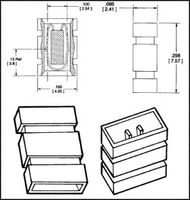 3M 929955-06 Headers & Wire Housings 0.100″ Spacing 2 Position Shunt / Jumper Parts Distributor 3M 929955-06 Headers & Wire Housings 0.100" Spacing 2 Position Shunt / Jumper - Image 2