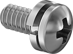 93405A106 Steel Pan Head Screw 1/4″ Long Parts Distributor 93405A106 Steel Pan Head Screw 1/4" Long