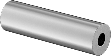 94669A204 Aluminum Unthreaded Spacer 45mm Long