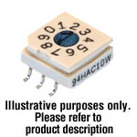 Grayhill 94HAC16W Rotary Switch Hex DIP 0.03A 30VDC SMD Parts Distributor Grayhill 94HAC16W Rotary Switch Hex DIP 0.03A 30VDC SMD