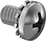 95345A522 Steel Pan Head Screw Parts Distributor 95345A522 Steel Pan Head Screw