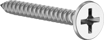 95616A155 Steel Screw, 1-1/4″ Long Parts Distributor 95616A155 Steel Screw