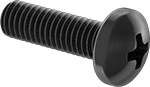 95836A209 Black-Oxide Steel M3 Phillips Screw Parts Distributor 95836A209 Black-Oxide Steel M3 Phillips Screw