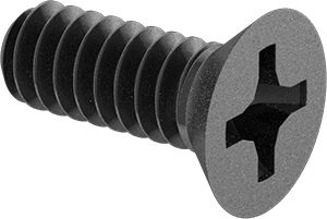96640A115 Black-Oxide Steel Phillips Flat Head Screws Parts Distributor 96640A115 Black-Oxide Steel Phillips Flat Head Screws
