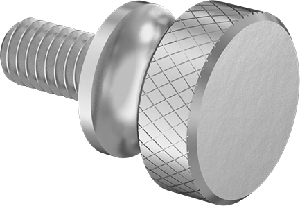 99607A275 Stainless Steel Knurled-Head Thumb Screw Parts Distributor 99607A275 Stainless Steel Knurled-Head Thumb Screw