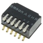 A6HR-6104 OMRON DIP Switch 6P 2.3mm Piano 0.025A 24V Parts Distributor A6HR-6104 OMRON DIP Switch 6P 2.3mm Piano 0.025A 24V