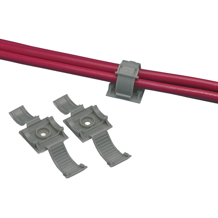 ARC.68-S6-C Panduit Cable Clip, Wire Saddle White Fastener 0.190″ ~ 0.680″ (4.83mm ~ 17.27mm) Parts Distributor ARC.68-S6-C Panduit Cable Clip, Wire Saddle White Fastener 0.190" ~ 0.680" (4.83mm ~ 17.27mm) - Image 2