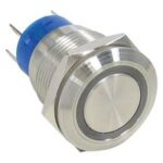 AV1910R512Q04 Alcoswitch Pushbutton Switch 3A 250VAC SPST
