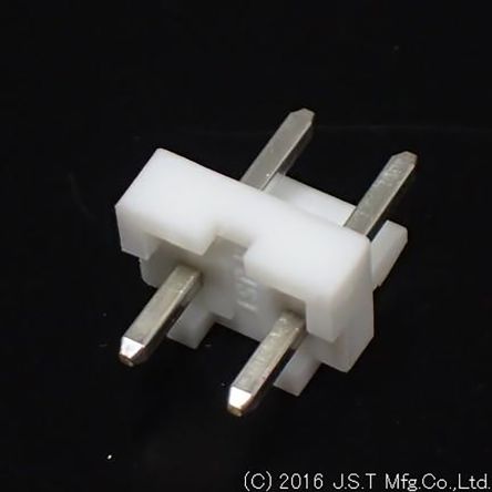 B02P-NV(LF)(SN) JST Connector 2 Way, 1 Row Parts Distributor B02P-NV(LF)(SN) JST Connector 2 Way