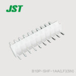 B10P-SHF-1AA(LF)(SN) JST Header Connector 0.098" (2.50mm) 10 Positions