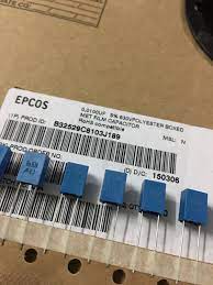 B32529C8102K Epcos Film Capacitor 0.001uF 630V Radial Parts Distributor B32529C8102K Epcos Film Capacitor 0.001uF 630V Radial