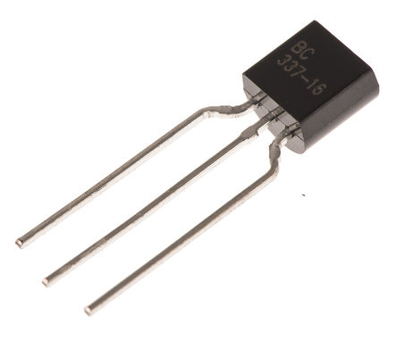 BC337-16 ITT Semiconductor RF BJT Transistor 45V 0.1A 0.625W TO-92 Parts Distributor BC337-16 ITT Semiconductor RF BJT Transistor 45V 0.1A 0.625W TO-92 - Image 2