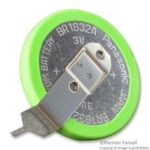 BR1632A/FAN Panasonic Lithium Coin Cell Battery 16 mm 3 V 120 mAh Parts Distributor BR1632A/FAN Panasonic Lithium Coin Cell Battery 16 mm 3 V 120 mAh