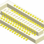 Amtek BTB04M-XX-U Board to Board 0.4mm Male Type H=0.675mm Parts Distributor Amtek BTB04M-XX-U Board to Board 0.4mm Male Type H=0.675mm