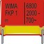 Wima FKP1 Capacitors 330pF 1600V 10% Radial Parts Distributor Wima FKP1 Capacitors 330PFD 1600V 10%