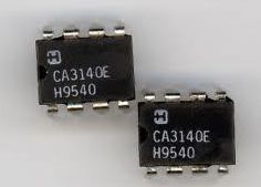 HARRIS CA3140E BiMOS Operational Amplifier 4.5MHz, Dip-8 Parts Distributor Dip-8