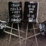 Marcon CE-US2E335M Aluminum Electrolytic Capacitor 3.3uF 250V 20% Radial Parts Distributor CE-US2E335M Electronic Components