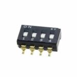 CFS-0400TB Nidec Copal Dip Slide Switch 4 Position 6V 100mA SPST SMD Parts Distributor CFS-0400TB Nidec Copal Dip Slide Switch 4 Position 6V 100mA SPST SMD