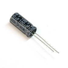 Capar CRE10M25V Aluminum Electrolytic Capacitor 10uF 25V Radial Parts Distributor CRE10M25V Electronic Components