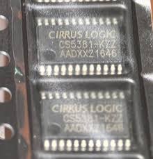 CS5381-KZZ Cirrus Logic ADC Dual Delta-Sigma 192ksps 24-bit Serial 24-Pin TSSOP Bulk Parts Distributor CS5381-KZZ Cirrus Logic ADC Dual Delta-Sigma 192ksps 24-bit Serial 24-Pin TSSOP Bulk