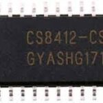 CS8412-CS Cirrus Logic Digital Audio Receiver IC 28-SOIC Parts Distributor CS8412-CS Cirrus Logic Digital Audio Receiver IC 28-SOIC
