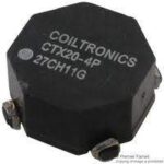 CTX20-4P-R Coiltronics Unshielded Inductor 19.6uH 2.1A SMD Parts Distributor CTX20-4P-R Coiltronics Unshielded Inductor 19.6uH 2.1A SMD